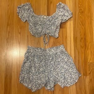 Blue Hollister Summer Set